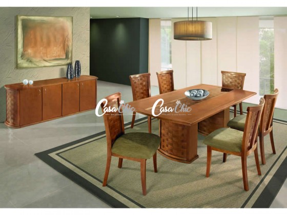 Conjunto Mesa de Jantar Seiva Viena com 06 Cadeiras 